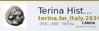 Terina Historia Numorum Italy 2634-2637 — CANOA