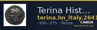 Terina Historia Numorum Italy 2641-2642 — CANOA