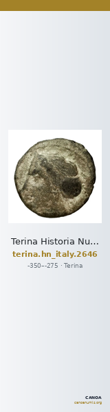Terina Historia Numorum Italy 2646 — CANOA