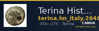 Terina Historia Numorum Italy 2646 — CANOA