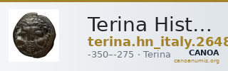 Terina Historia Numorum Italy 2648 — CANOA