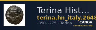 Terina Historia Numorum Italy 2648 — CANOA