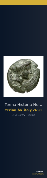Terina Historia Numorum Italy 2650 — CANOA