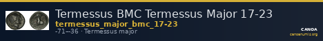 Termessus BMC Termessus Major 17-23 — CANOA