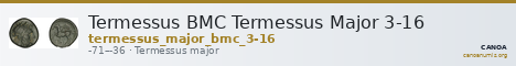Termessus BMC Termessus Major 3-16 — CANOA