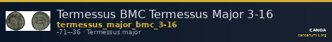 Termessus BMC Termessus Major 3-16 — CANOA
