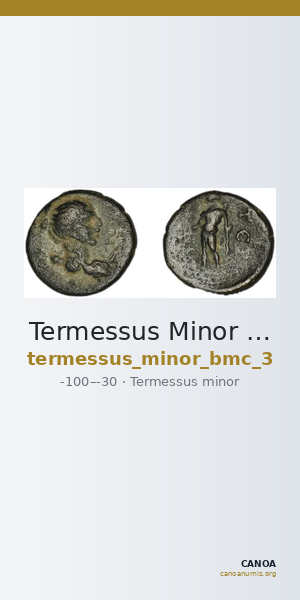 Termessus Minor BMC Termessus Minor 3 — CANOA