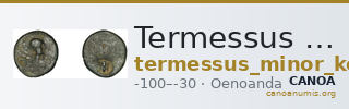 Termessus Minor Kosmetatou 1998 III — CANOA