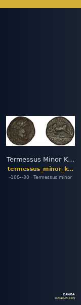 Termessus Minor Kosmetatou 1998 VIII-IX — CANOA