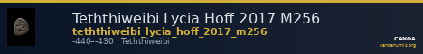 Teththiweibi Lycia Hoff 2017 M256 — CANOA