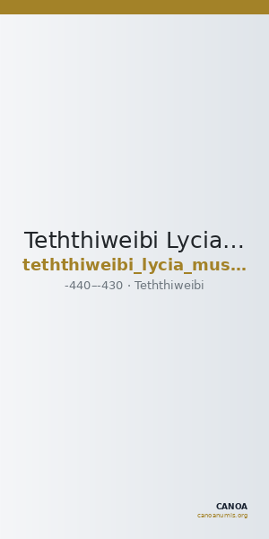 Teththiweibi Lycia Müseler 2016 V, 42-3 — CANOA