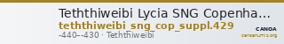 Teththiweibi Lycia SNG Copenhagen Supplement 429 — CANOA