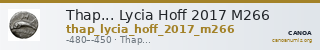 Thap... Lycia Hoff 2017 M266 — CANOA