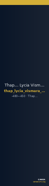 Thap... Lycia Vismara 1996 Type XL — CANOA