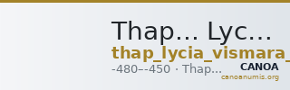 Thap... Lycia Vismara 1996 Type XL — CANOA