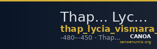 Thap... Lycia Vismara 1996 Type XL — CANOA