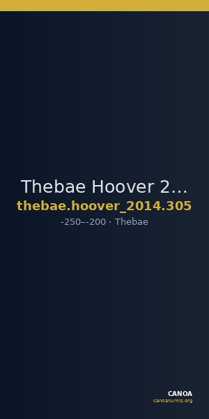 Thebae Hoover 2014 305 — CANOA