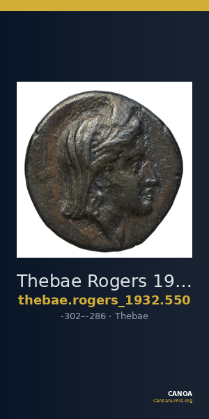 Thebae Rogers 1932 550 — CANOA