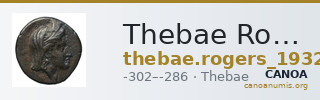 Thebae Rogers 1932 550 — CANOA