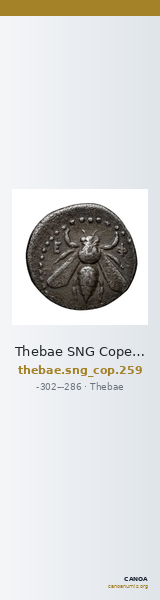 Thebae SNG Copenhagen Thebae 259 — CANOA