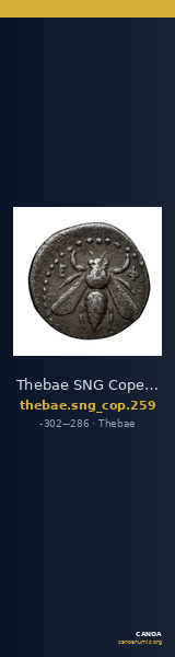 Thebae SNG Copenhagen Thebae 259 — CANOA