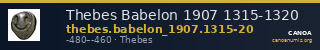 Thebes Babelon 1907 1315-1320 — CANOA