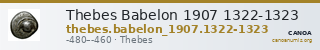 Thebes Babelon 1907 1322-1323 — CANOA
