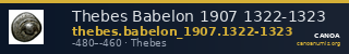 Thebes Babelon 1907 1322-1323 — CANOA