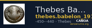 Thebes Babelon 1914 213-215, 217-221 — CANOA