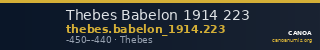 Thebes Babelon 1914 223 — CANOA