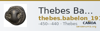 Thebes Babelon 1914 224-227 — CANOA