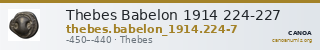 Thebes Babelon 1914 224-227 — CANOA