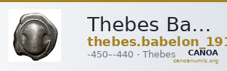 Thebes Babelon 1914 228 — CANOA