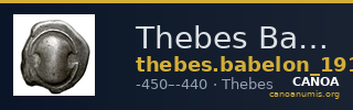 Thebes Babelon 1914 228 — CANOA