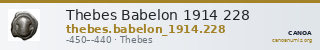 Thebes Babelon 1914 228 — CANOA