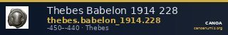 Thebes Babelon 1914 228 — CANOA