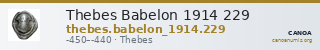 Thebes Babelon 1914 229 — CANOA