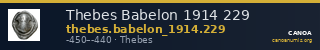 Thebes Babelon 1914 229 — CANOA