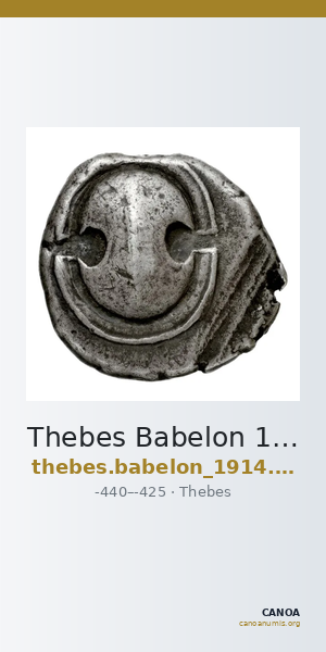 Thebes Babelon 1914 230-231 — CANOA