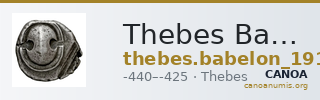 Thebes Babelon 1914 230-231 — CANOA