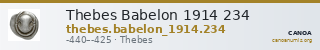 Thebes Babelon 1914 234 — CANOA
