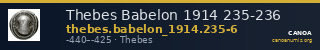 Thebes Babelon 1914 235-236 — CANOA