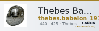 Thebes Babelon 1914 237 — CANOA