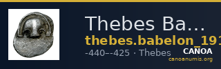 Thebes Babelon 1914 237 — CANOA