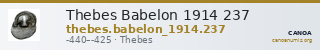 Thebes Babelon 1914 237 — CANOA