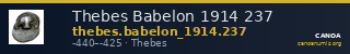 Thebes Babelon 1914 237 — CANOA