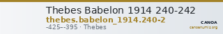 Thebes Babelon 1914 240-242 — CANOA
