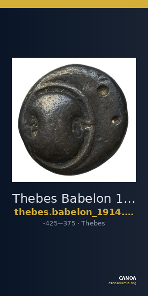 Thebes Babelon 1914 251-252 — CANOA