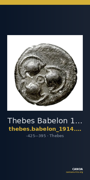 Thebes Babelon 1914 253 — CANOA