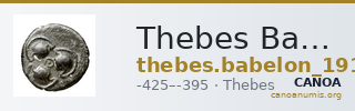 Thebes Babelon 1914 253 — CANOA